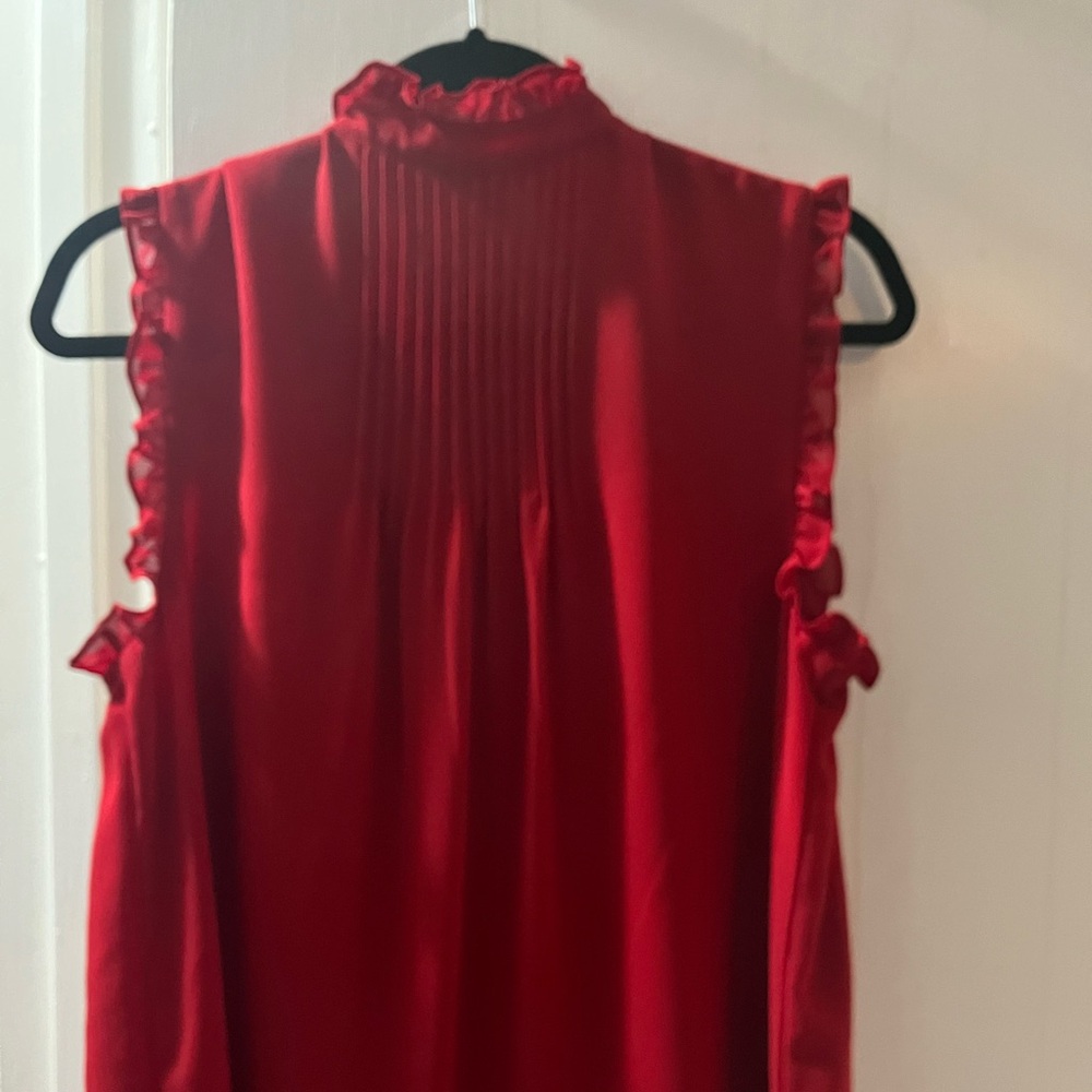 Naked Zebra sleeveless blouse